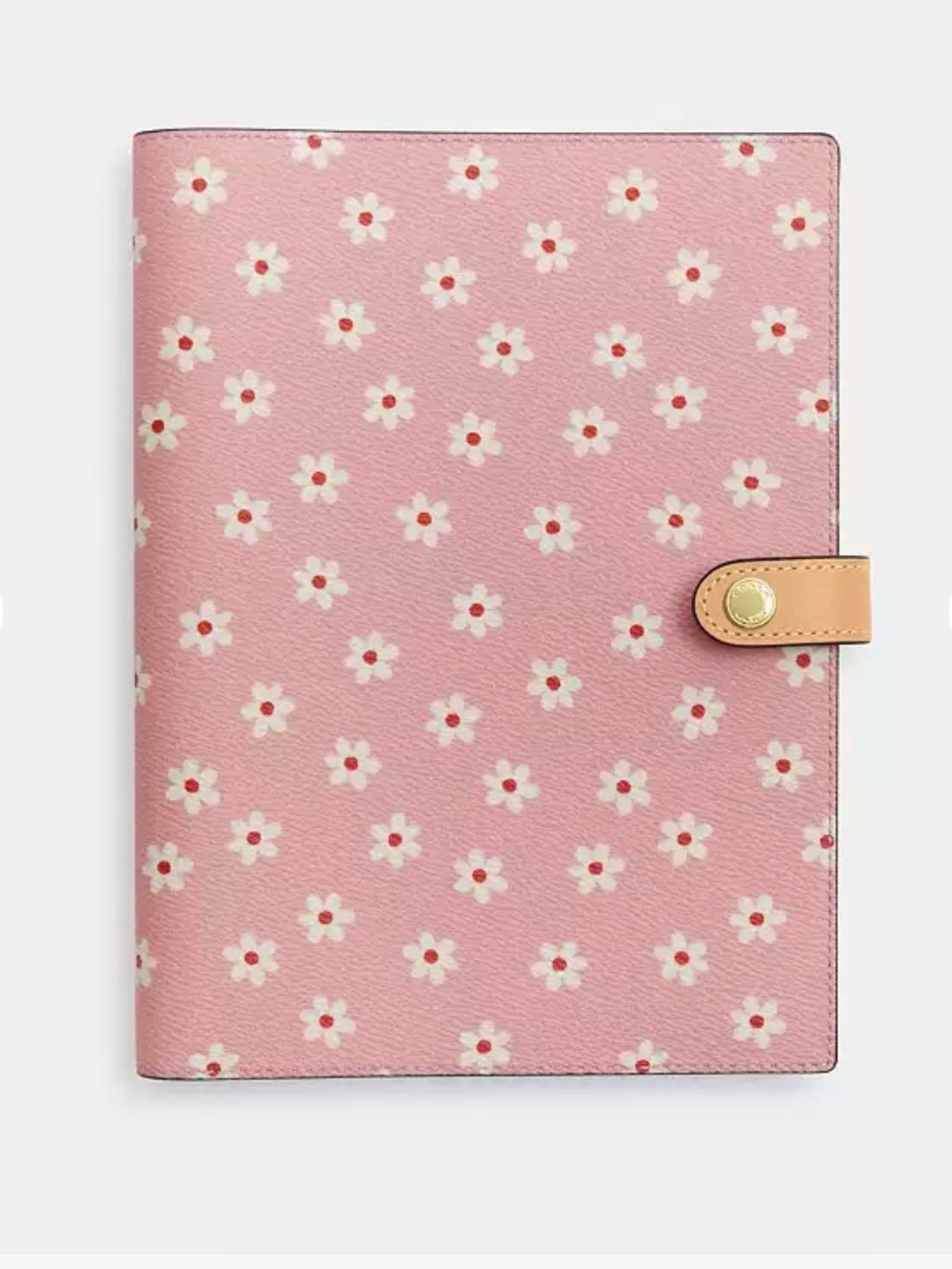 Coach Pink Floral Notebook - Picture 2 of 3